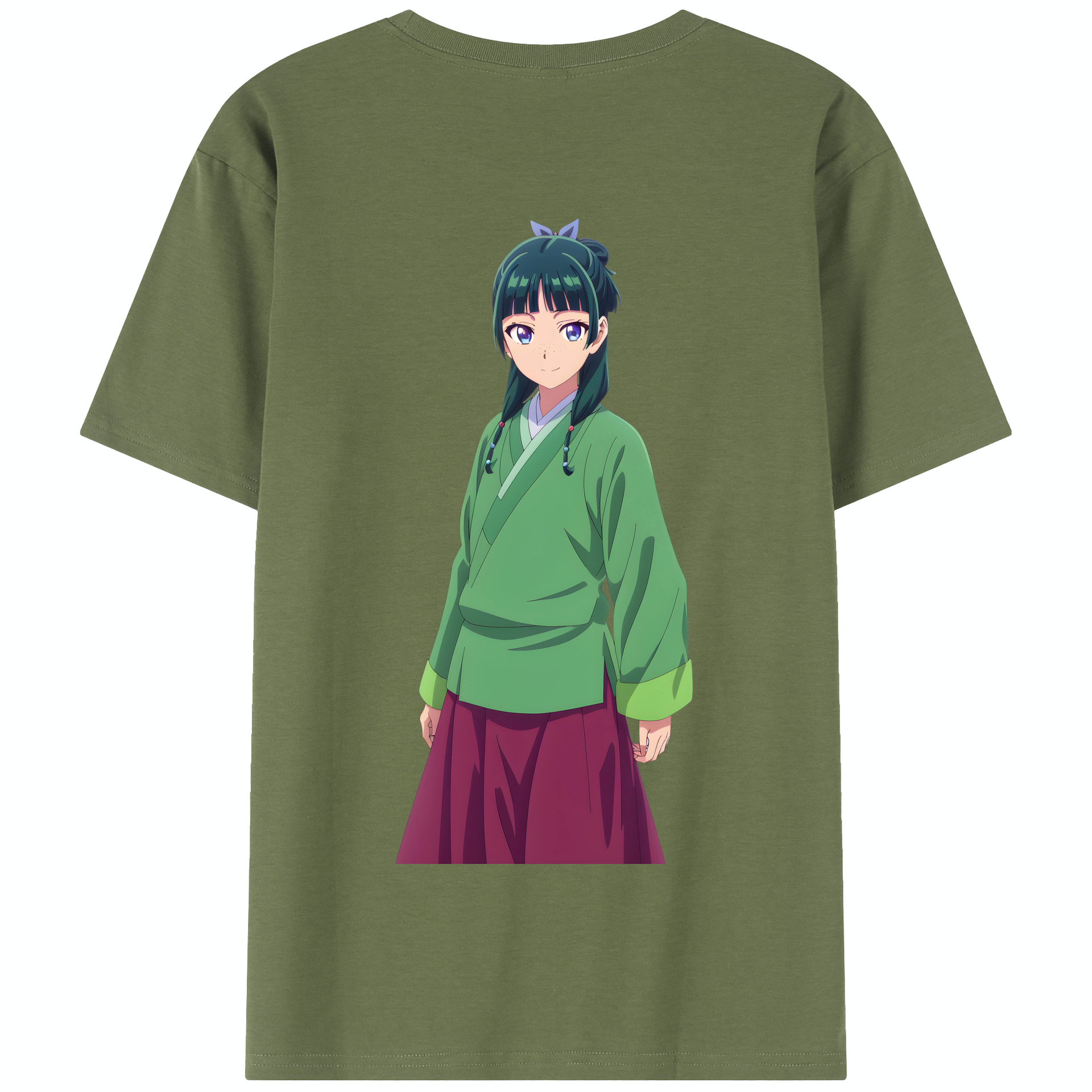 （画像用） 薬屋のひとりごと The Apothecary Diaries 綿100％半袖Tシャツ（背面プリント）